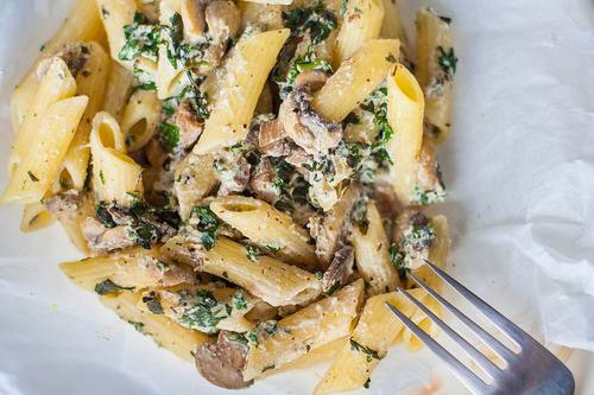 Fried Sage and Parmesan Penne | Flavours Holidays