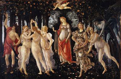 Botticelli's painting "La Primavera"