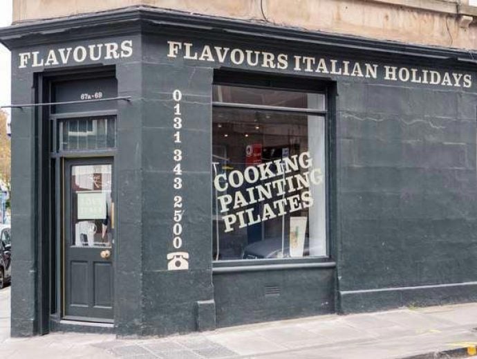 Flavours office exterior in Edinburgh.