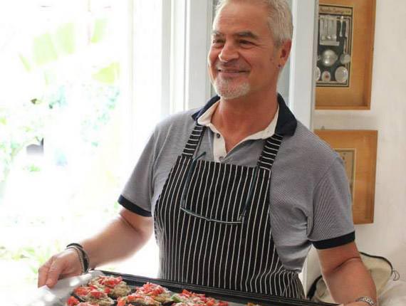 Italian chef Antonio. Flavours chef Antonio