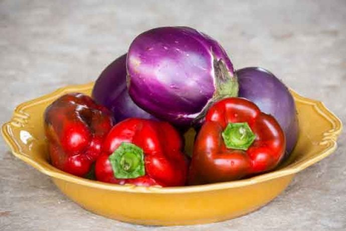 delicious looking Italian vegetables in bowl