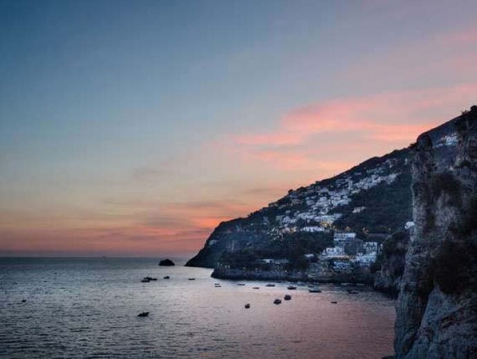 stunning view of seaside in amalfi