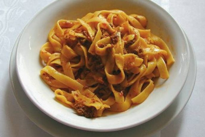 Parpadelle with ragu