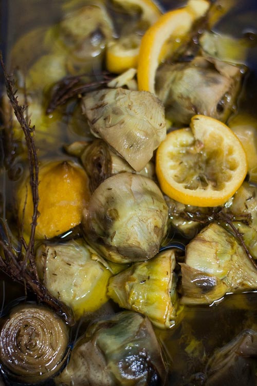 In season Confit Baby Artichokes Recipe Flavours Holidays