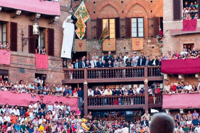 Palio Siena Race Italy August July