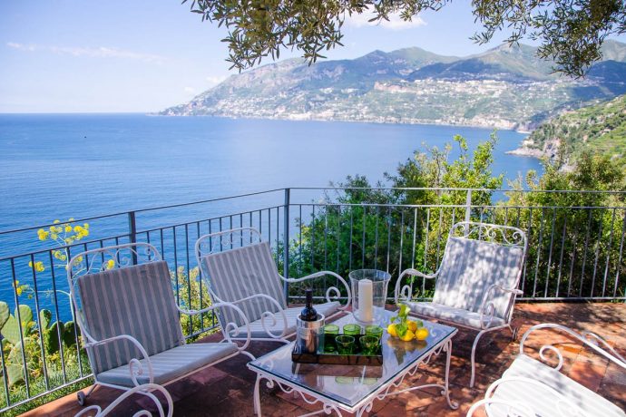 Saracen tower villa in Amalfi