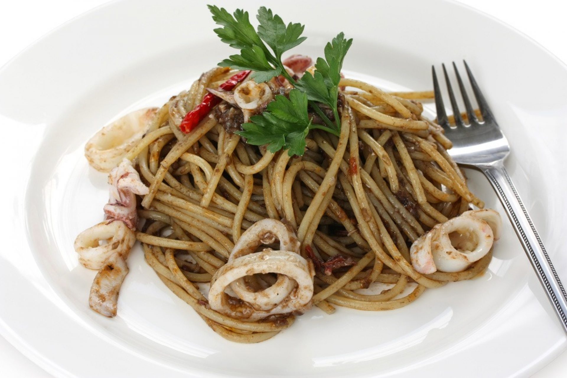 Pasta with Squid Ink Recipe - Flavours Holidays