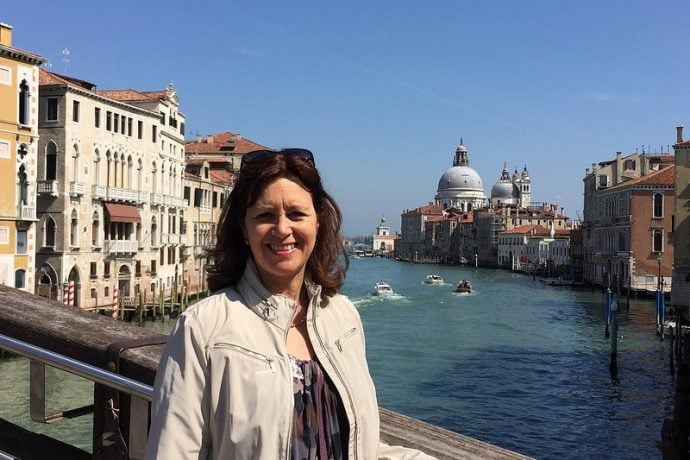 Travel Blogger Heather in Venice