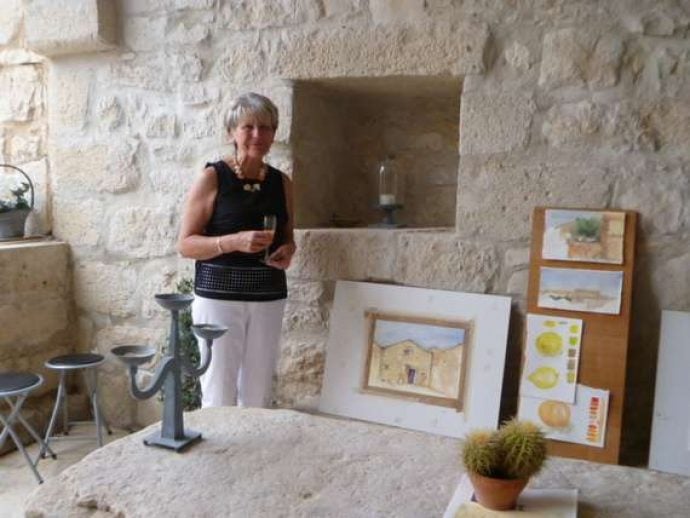 painting exhibition on painting holiday in Sicily