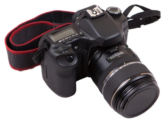 Digital SLR camera.