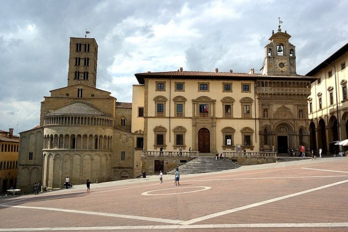 Arezzo Piazza Grande