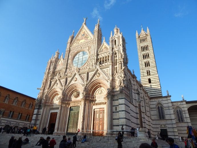 the Duomo in Siena