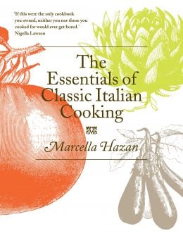 The Essentials of Classic Italian Cooking front cover