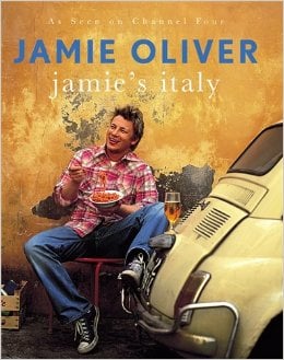 front cover of Jamie's Italy cookbook