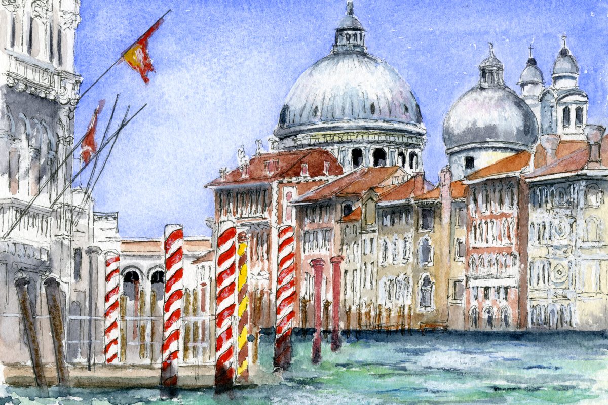 Painting of Venice by Susannah Garland
