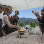 Flavours Holiday Group cooking al fresco