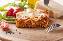 Meatball lasagne