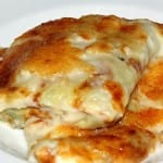 Tasty crespelle Italian pancakes.