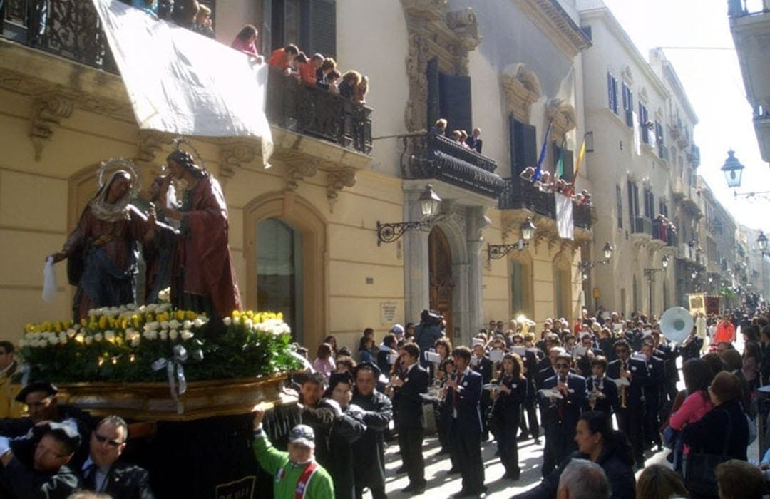 The Misteri di Trapani Easter procession in Sicily.