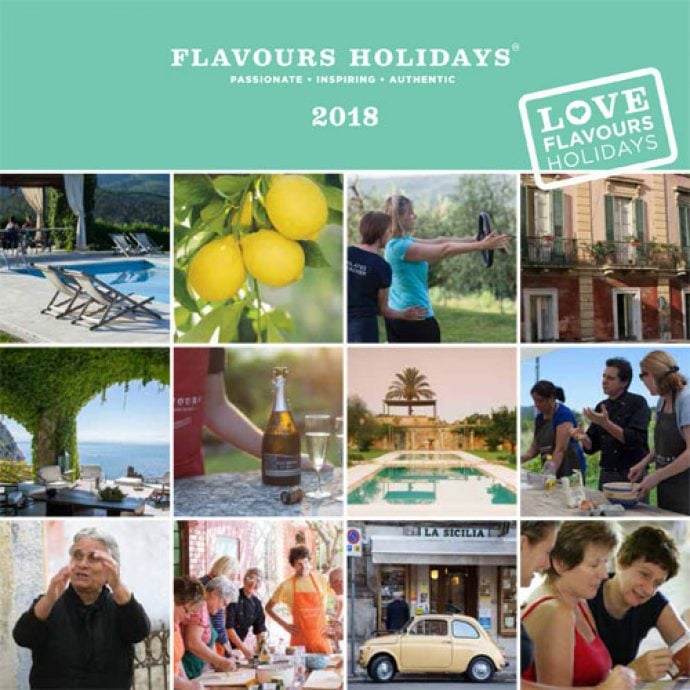 Flavours Holidays Brochure 2018 Front Page