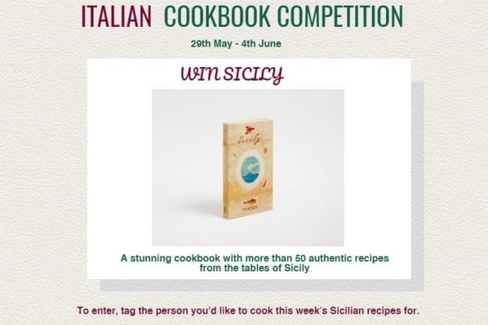 Sicily Cookbook competition