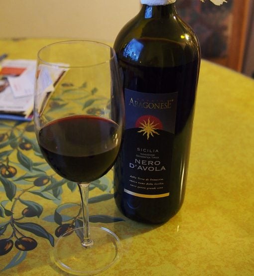 Wine atlas Nero d’Avola from Sicily Flavours Holidays