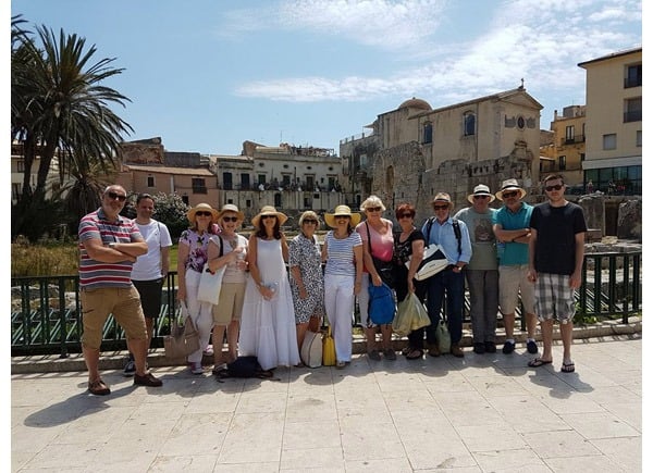 Flavours Holidays guests in Italy