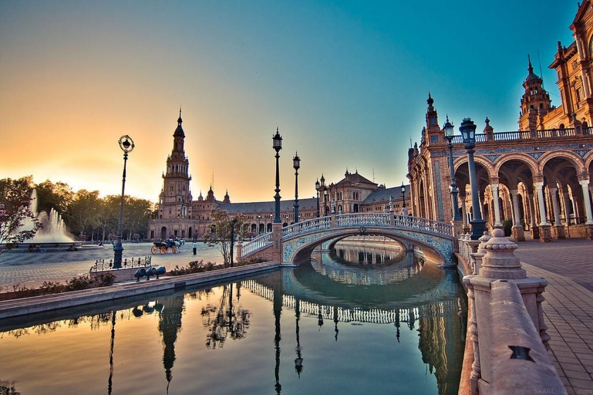 Plaza de Espana Seville Spain