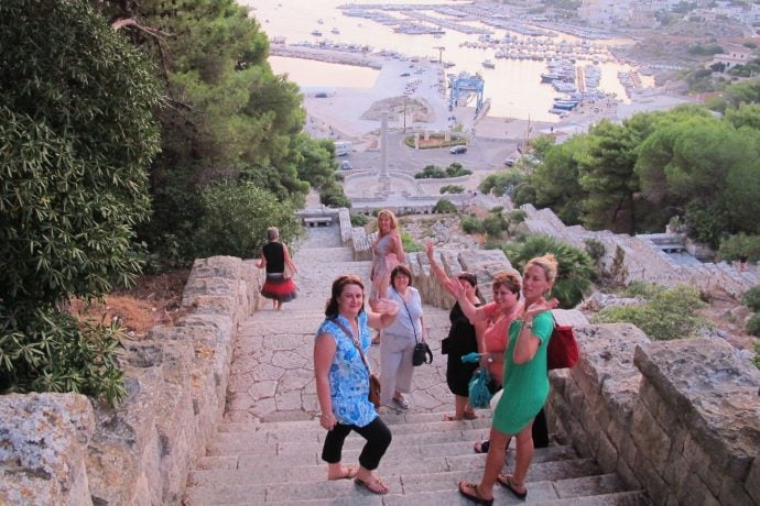 Guests at Santa Maria di Leuca