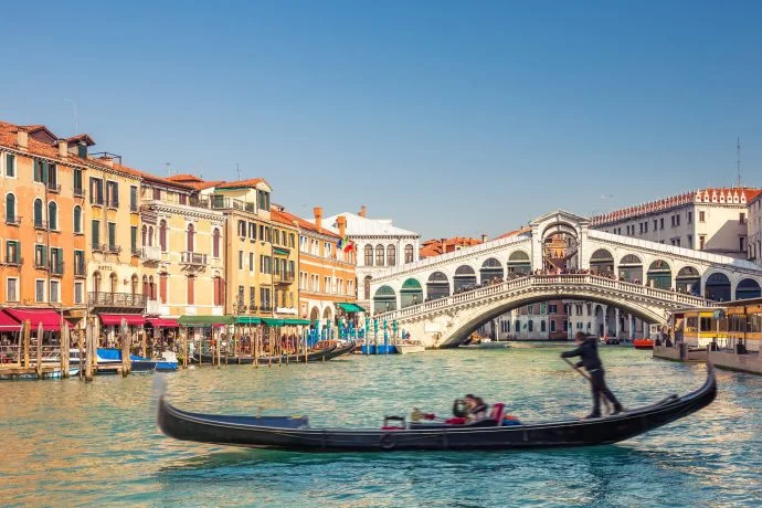 Venice Canal Bridge