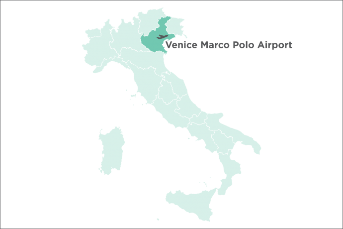 Venice Marco Polo Airport Map