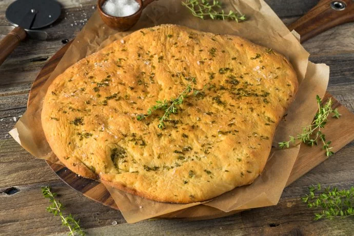 Pizza Bianca Italian Bread