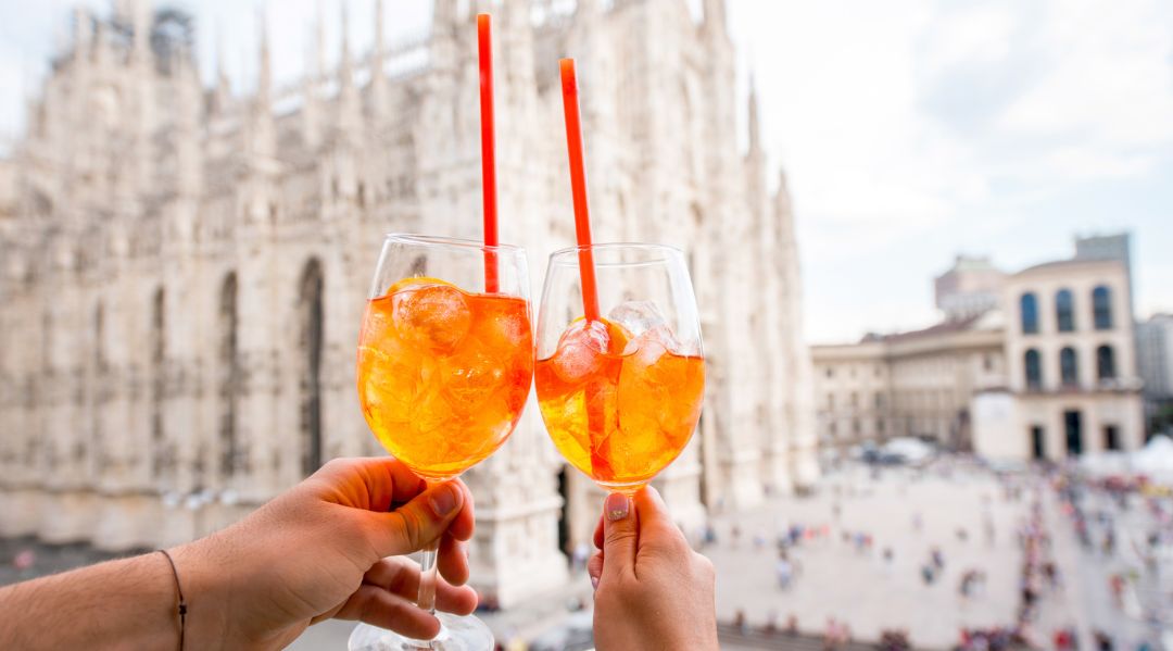 Aperol Spritz in Milan