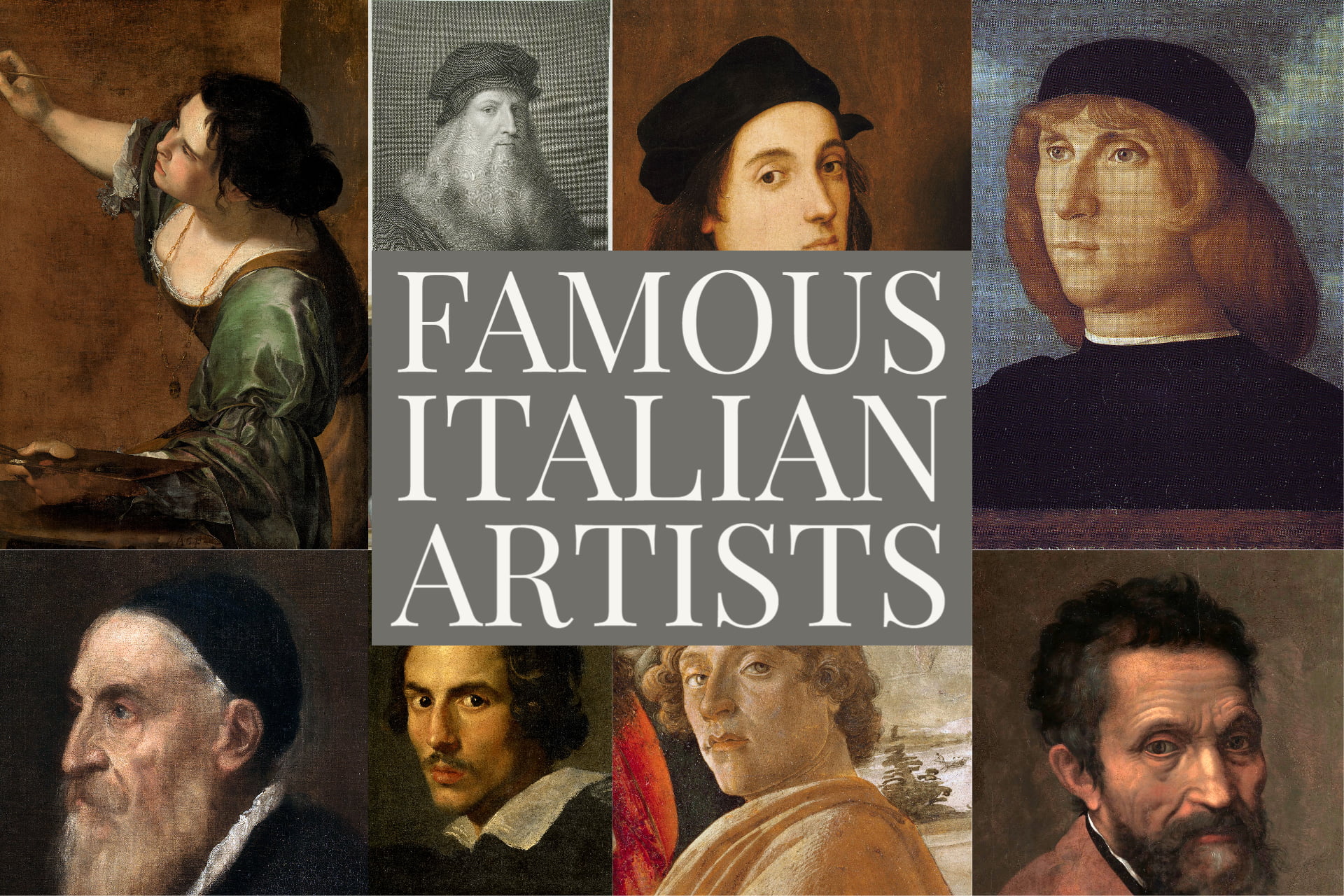 The 10 Most Famous Italian Artists | Italian Painters