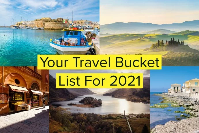 Photos of travel bucket list