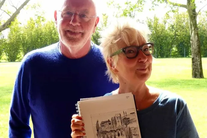 Painting teacher Hugh interviews Jenny Eclair on all things painting and art.