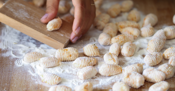 Homemade butternut squash gnocchi recipe