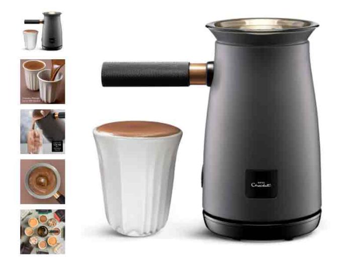 Hotel Chocolat The Velvetiser Hot Chocolate Machine (Platinum