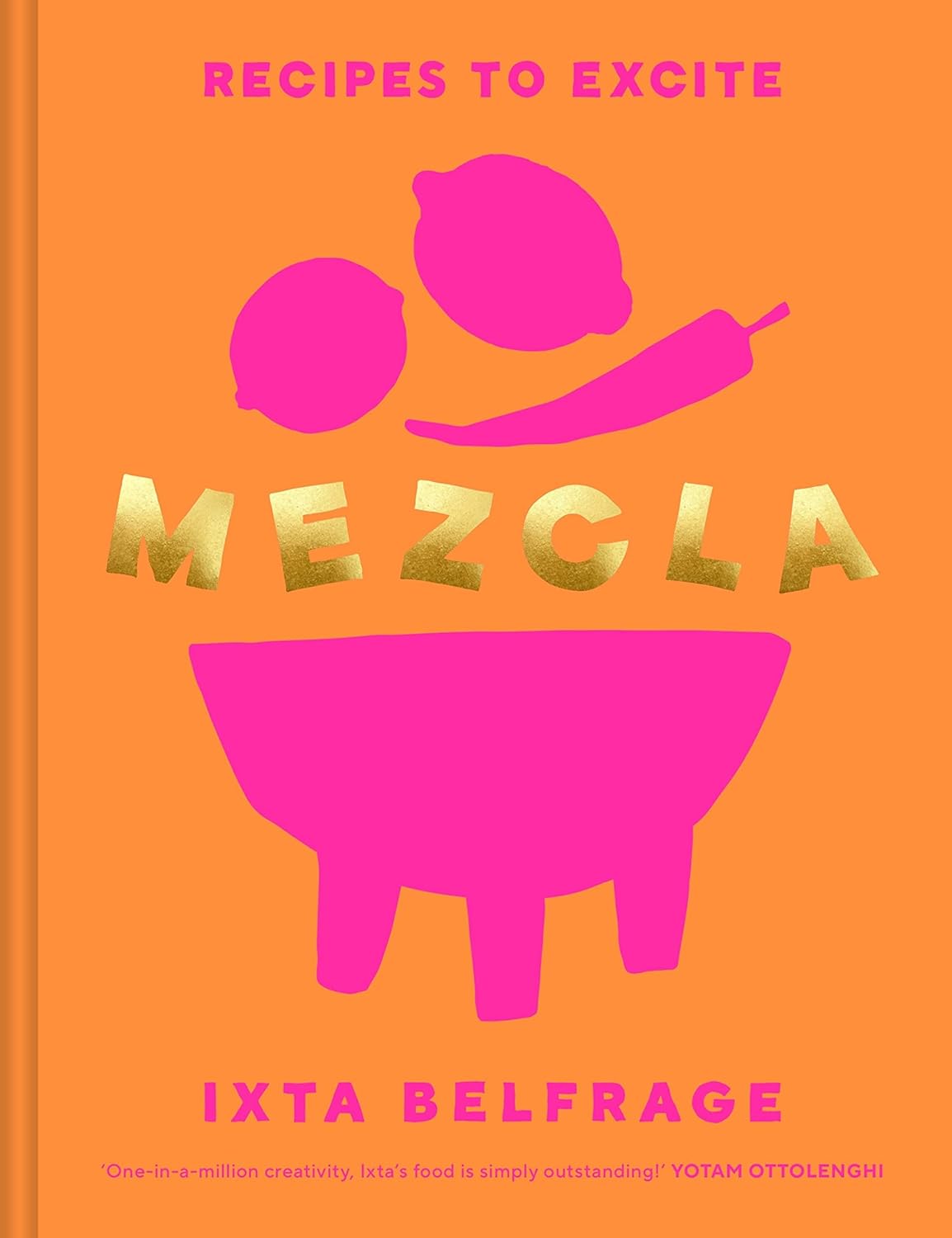 Mezcla recipes to excite book cover
