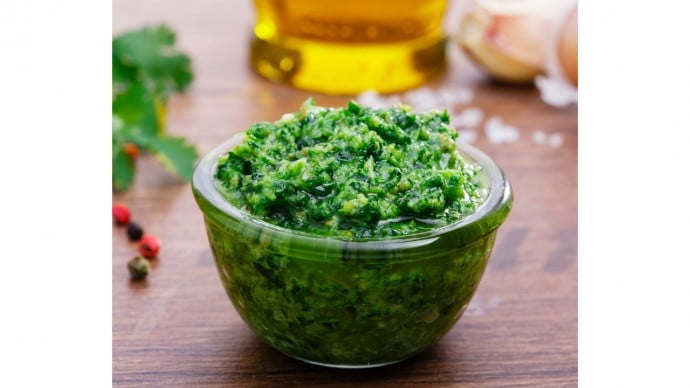 Salsa Verde dish