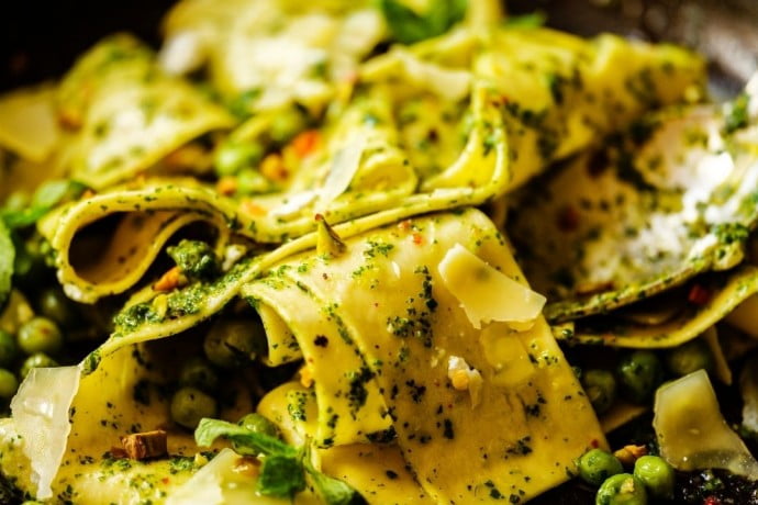 Stuffed Pappardelle