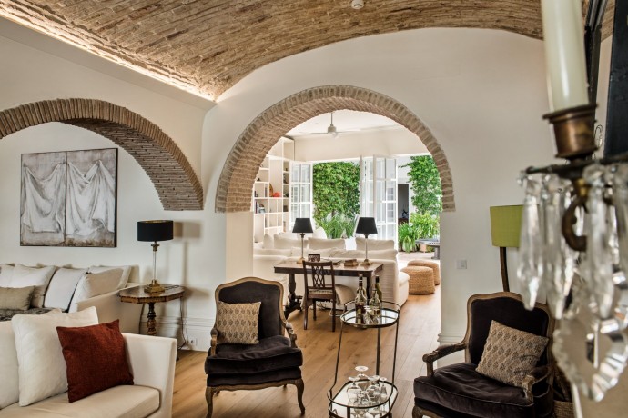 Living room & Library - Casa Fuzetta