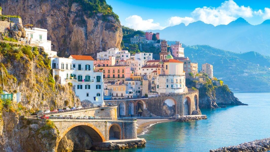 Stunning sea side town on the Amalfi Coast Stunning sea side town on the Amalfi Coast