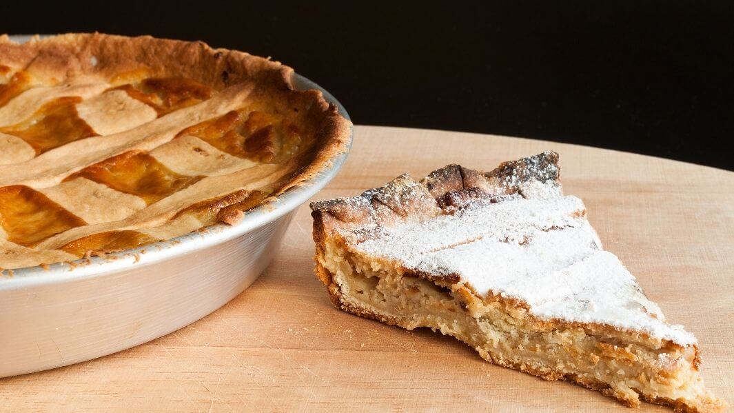 A delicious slice of pastiera