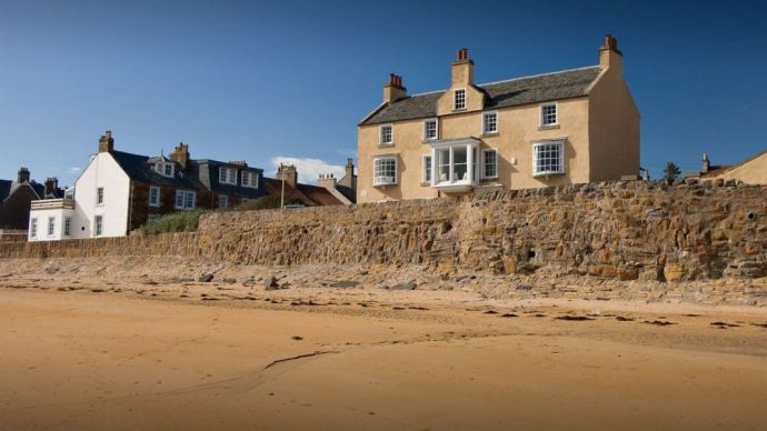 A lovely beach house in Elie, Fife