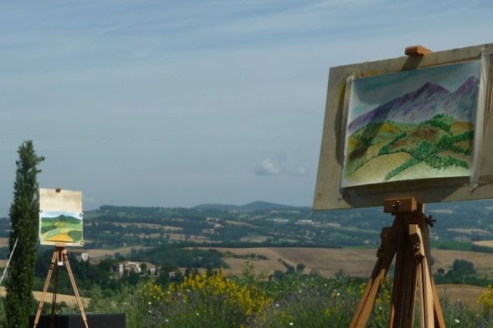 Canvas paintings of Tuscany