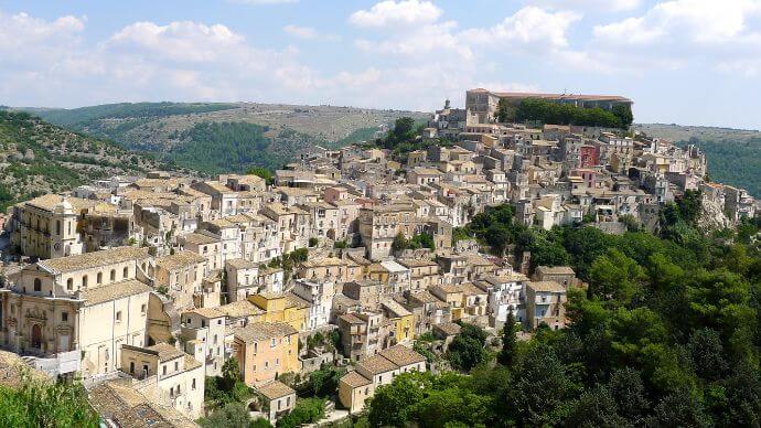 The romantic Instagram location city in Sicily