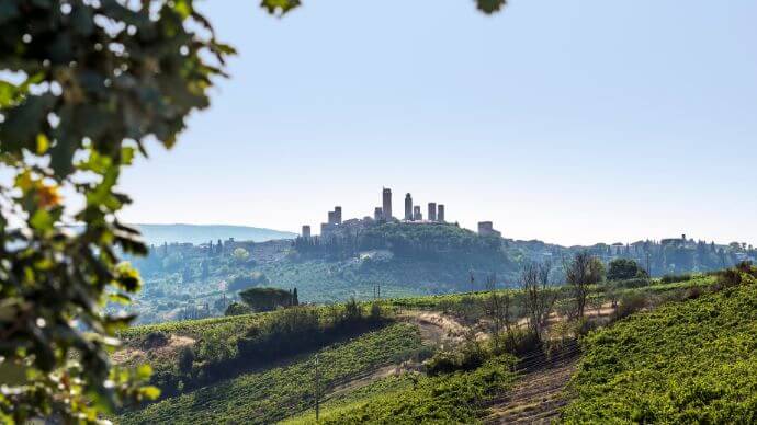 A sunny Instagram location in Tuscany