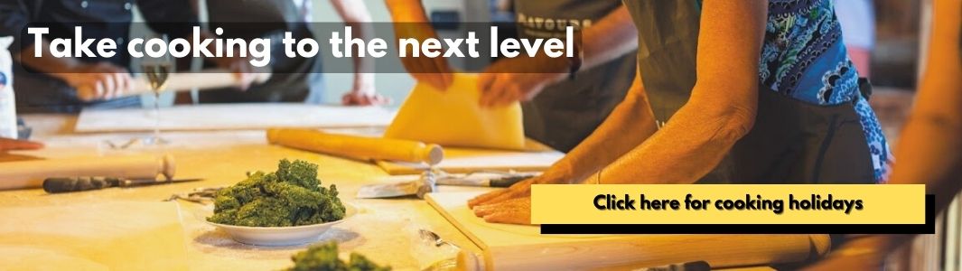 Join our cooking holidays.