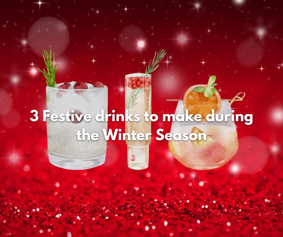 3 Festive drinks to make during the Winter